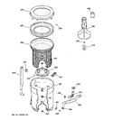 Diagram for 3 - Tub, Basket & Agitator