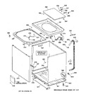 Diagram for 2 - Cabinet, Cover & Front Panel