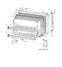 Diagram for 1 - Freezer Door