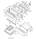 Diagram for 3 - Door & Drawer Parts