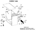 Diagram for 2 - Cabinet Asm.