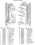 Diagram for 1 - Refrigerator Doors