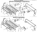 Diagram for 1 - Backsplash Assembly