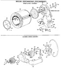 Diagram for 4 - Drum & Duct Assembly