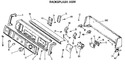 Diagram for 1 - Backsplash Asm.