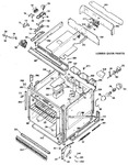 Diagram for 3 - Lower Oven Parts