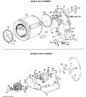 Diagram for 4 - Drum & Duct Assembly