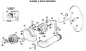 Diagram for 4 - Blower & Drive Assembly