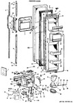 Diagram for 1 - Freezer Door