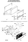 Diagram for 4 - Upper Oven Door/lower Oven Door