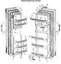 Diagram for 1 - Refrigerator Doors