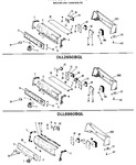 Diagram for 1 - Backsplash Assemblies