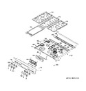 Diagram for Control Panel & Cooktop