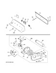 Diagram for Backsplash, Blower & Motor Assembly