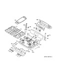 Diagram for Control Panel & Cooktop