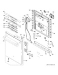 Diagram for Escutcheon & Door Assembly