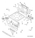 Diagram for Control Panel & Cooktop