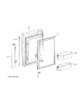 Diagram for Freezer Door - Lh