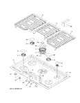 Diagram for Control Panel & Cooktop