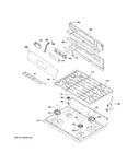 Diagram for Control Panel & Cooktop