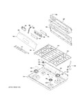 Diagram for Control Panel & Cooktop