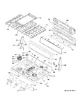 Diagram for Control Panel & Cooktop