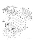 Diagram for Control Panel & Cooktop