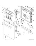 Diagram for Escutcheon & Door Assembly