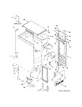 Diagram for Cabinet, Liner & Door Parts