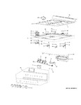 Diagram for Control Panel & Cooktop