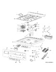 Diagram for Control Panel & Cooktop