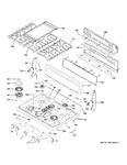 Diagram for Control Panel & Cooktop