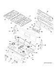 Diagram for Control Panel & Cooktop