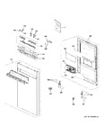 Diagram for Escutcheon & Door Assembly