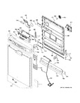 Diagram for Escutcheon & Door Assembly