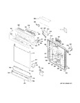 Diagram for Escutcheon & Door Assembly