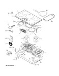 Diagram for Control Panel & Cooktop