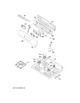 Diagram for Control Panel & Cooktop