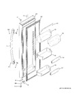 Diagram for Fresh Food Door