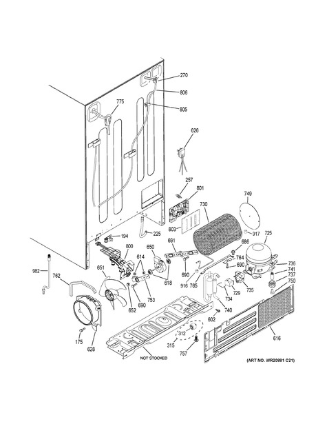 GE GSS25GMHKCES Parts List | Coast Appliance Parts