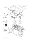 Diagram for Control Panel & Cooktop