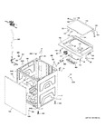 Diagram for Washer Cabinet & Lid