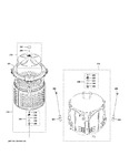 Diagram for Tub & Basket Assembly