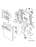 Diagram for Escutcheon & Door Assembly