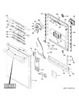 Diagram for Escutcheon & Door Assembly