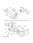 Diagram for Backsplash, Blower & Motor Assembly