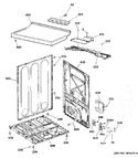 Diagram for Cabinet & Top Panel