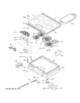 Diagram for Control Panel & Cooktop