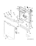 Diagram for Escutcheon & Door Assembly