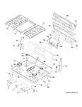 Diagram for Control Panel & Cooktop